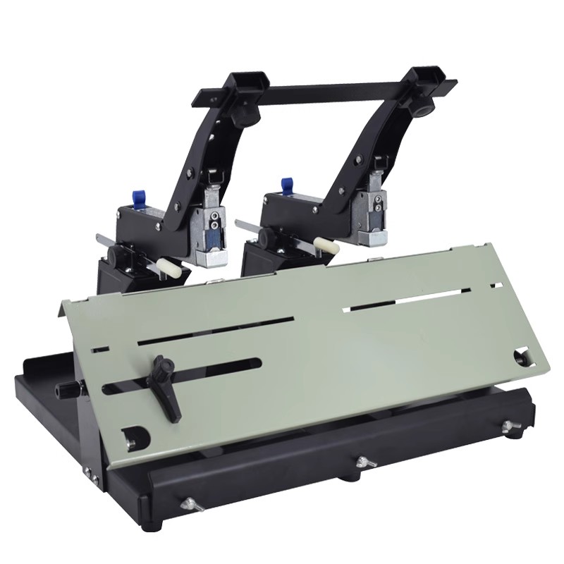 Stapler Heavy Duty - Double Head Desktop Manual Flat/saddle Stapler