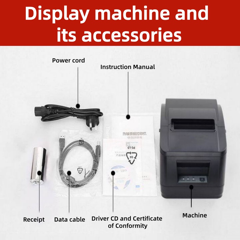 80mm POS Thermal Printer Auto  - đánh giá và giá Receipt Printer