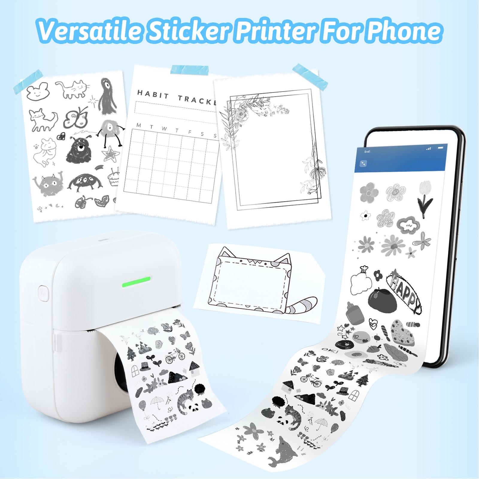 Portable Thermal Printer with  - đánh giá và giá Printer Paper