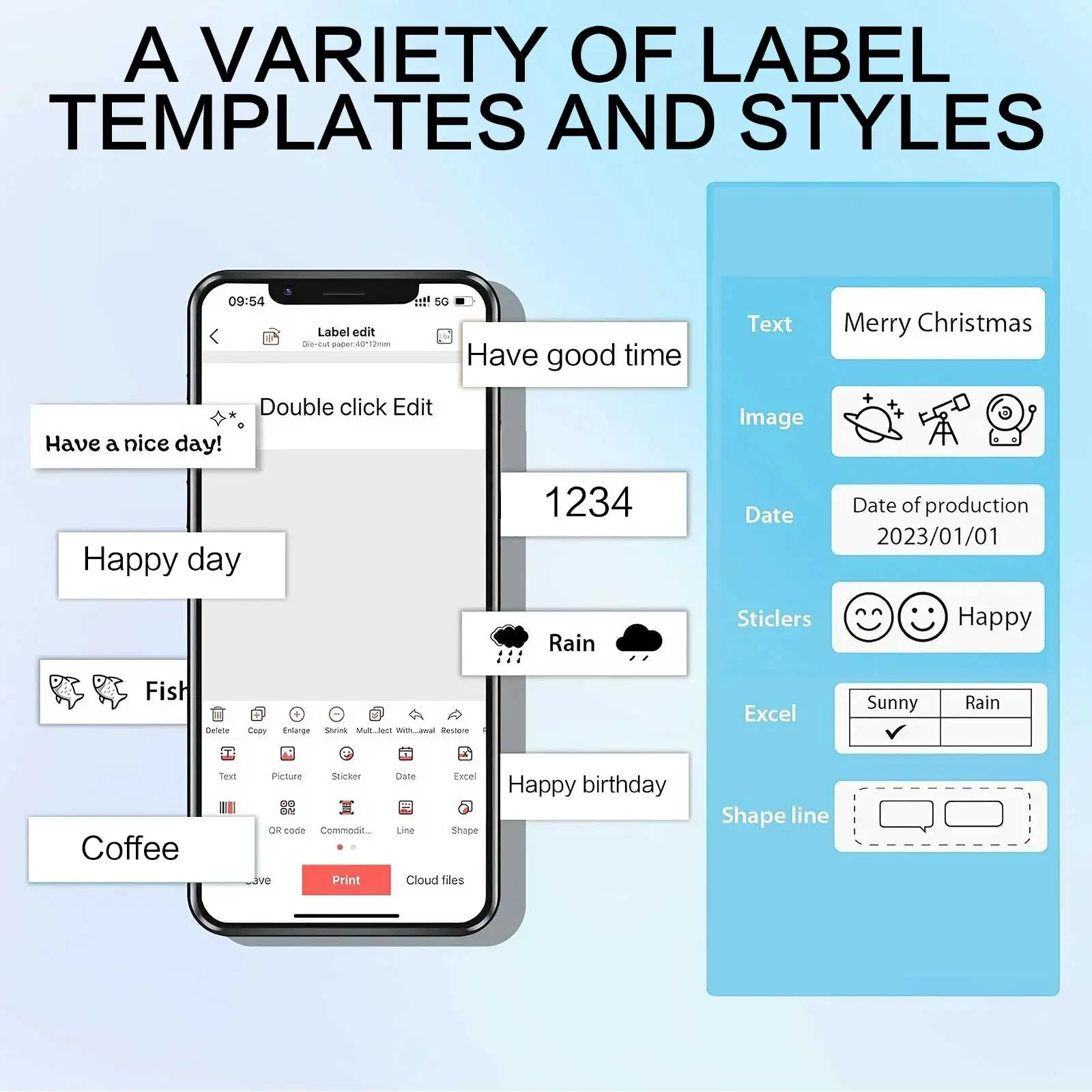 Portable Wireless Thermal Labe - đánh giá và giá Barcode Printer