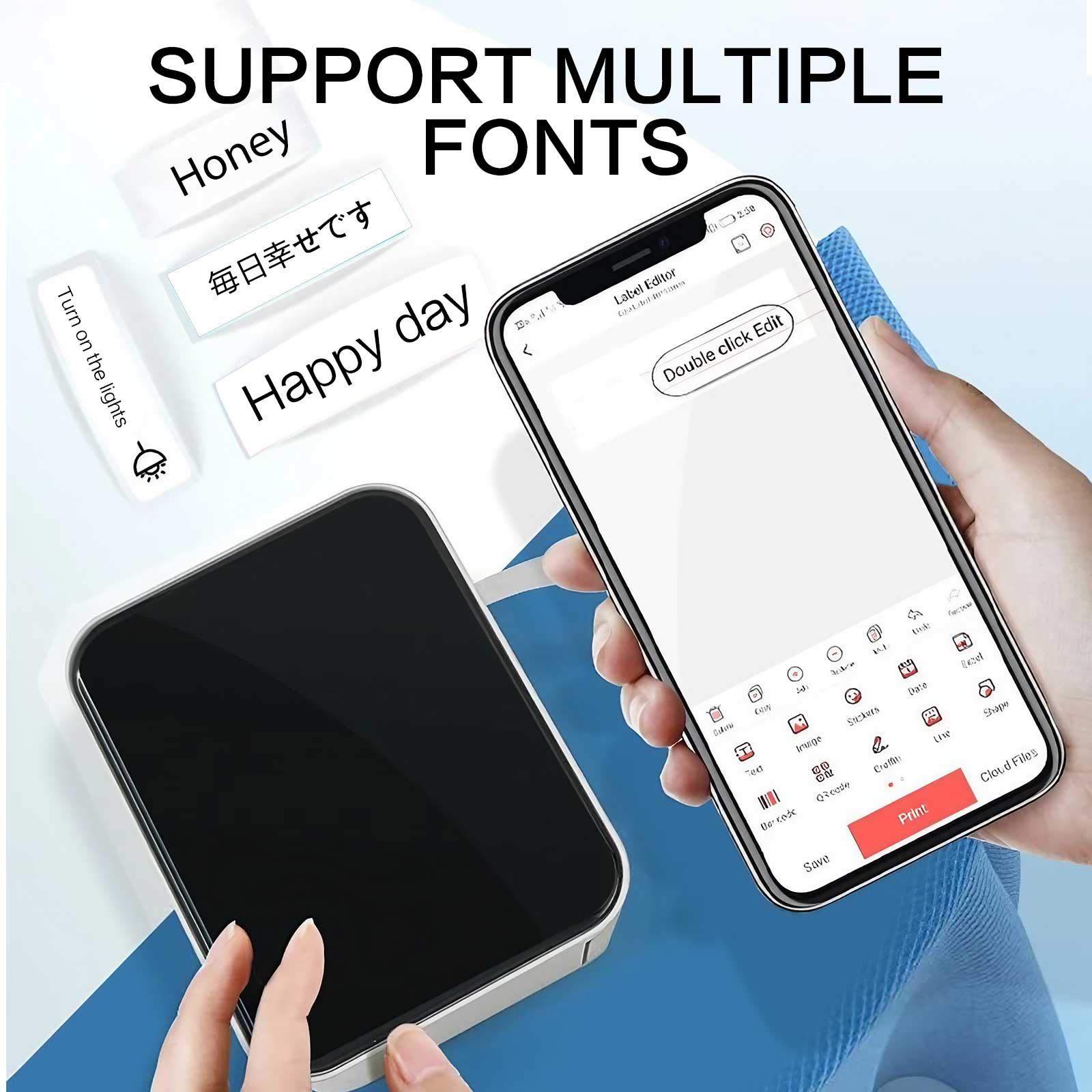 Portable Wireless Thermal Labe - đánh giá và giá Barcode Printer