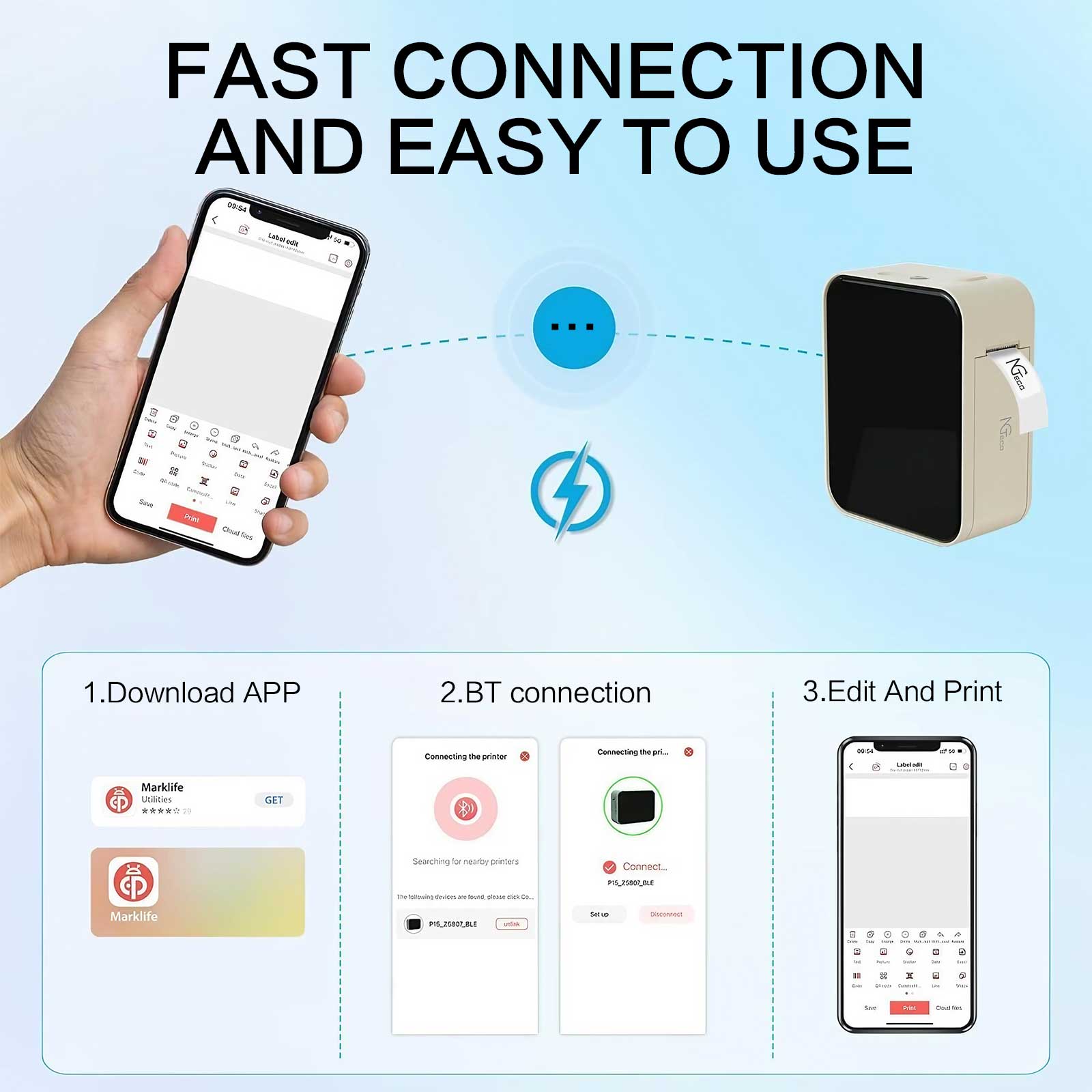 Portable Wireless Thermal Labe - đánh giá và giá Barcode Printer