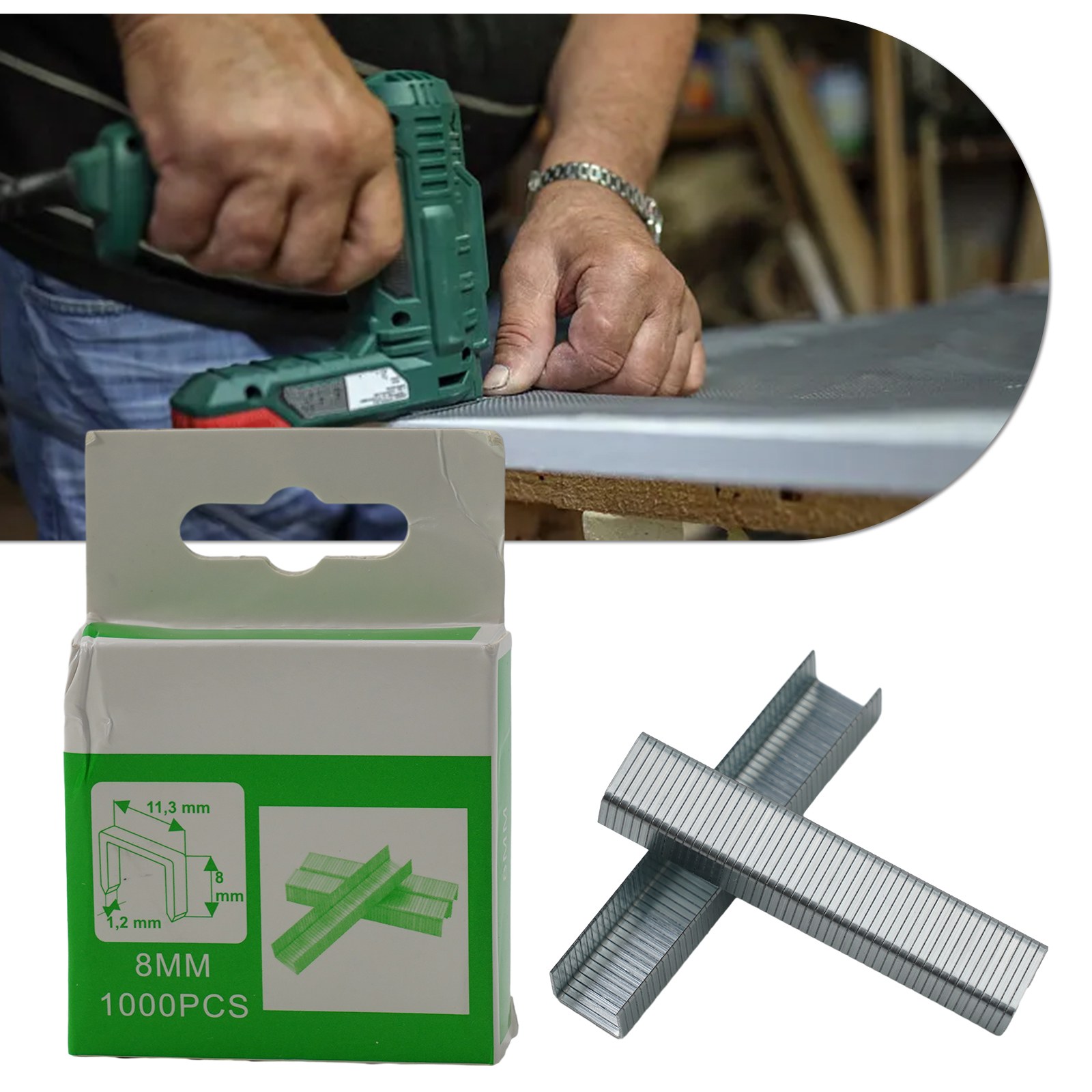 1000Pcs U/Door/T Shaped Nail S - đánh giá và giá Stapler Heavy Duty