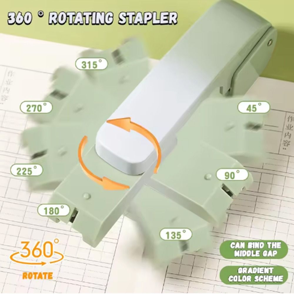 360 Degree Rotary Desktop Stap - đánh giá và giá Stapler Heavy Duty