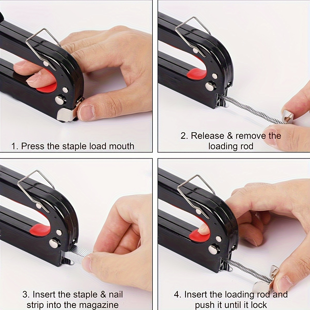1pc Upholstery 4 in 1 Staple G - đánh giá và giá Stapler Heavy Duty