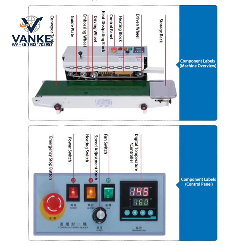 Food Bag Continuous Sealing Ma - đánh giá và giá Commercial Printing And Packaging