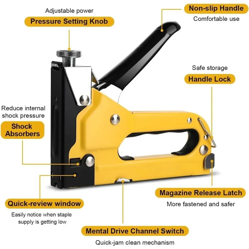 Upholstery Staple Gun Heavy Du - đánh giá và giá Stapler Heavy Duty