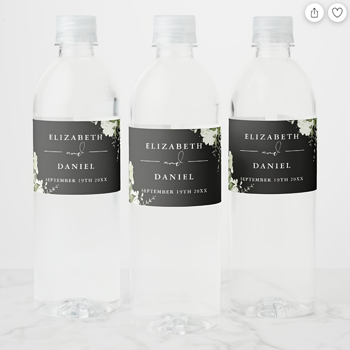 Custom Wedding Welcome Water B - đánh giá và giá Label Maker