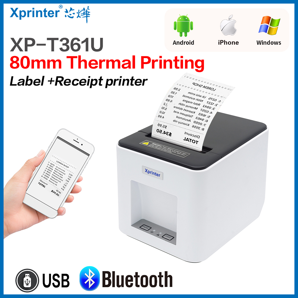 Xprinter 361B Thermal Label Pr - đánh giá và giá Commercial Book Printing Machines