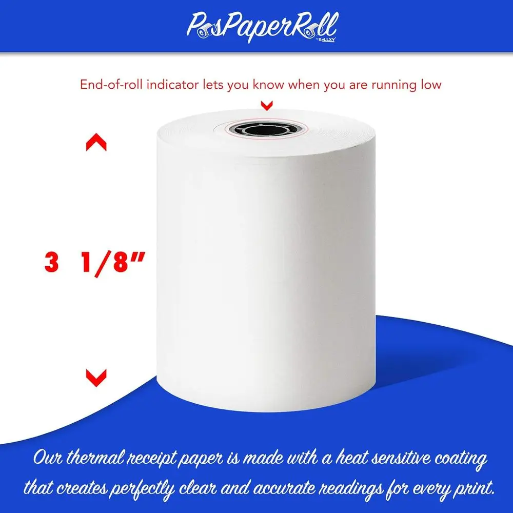 3 1/8 x 230mm Thermal Paper Ro - đánh giá và giá Printer Paper